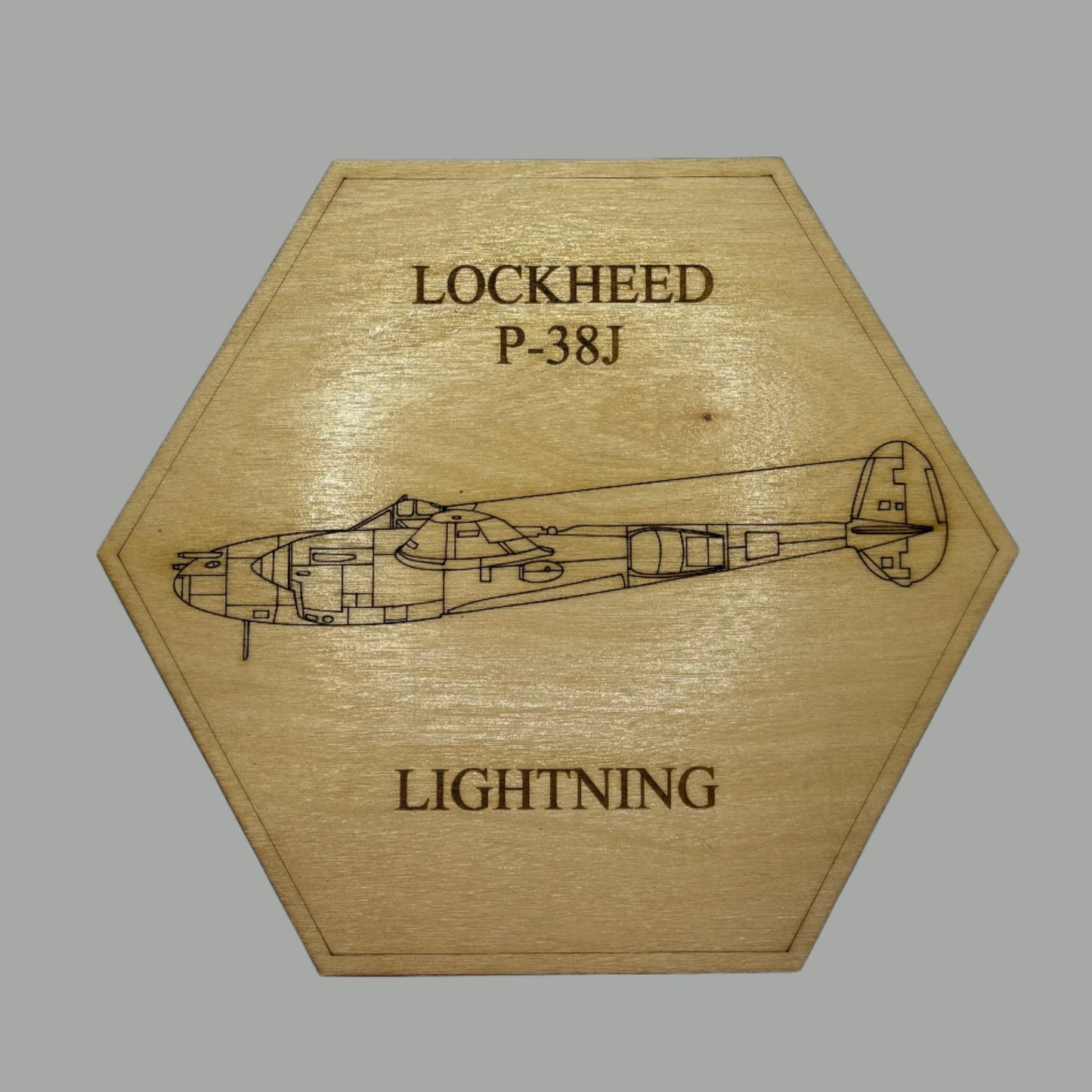 World War II American Airplane Fighter Collection Wall Art (Set of 6)