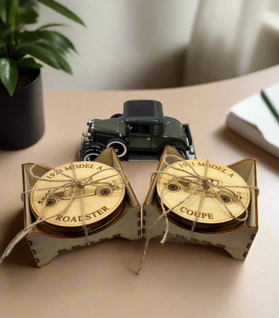 1931 Ford Model A Collection Coaster Set (Set of 6)