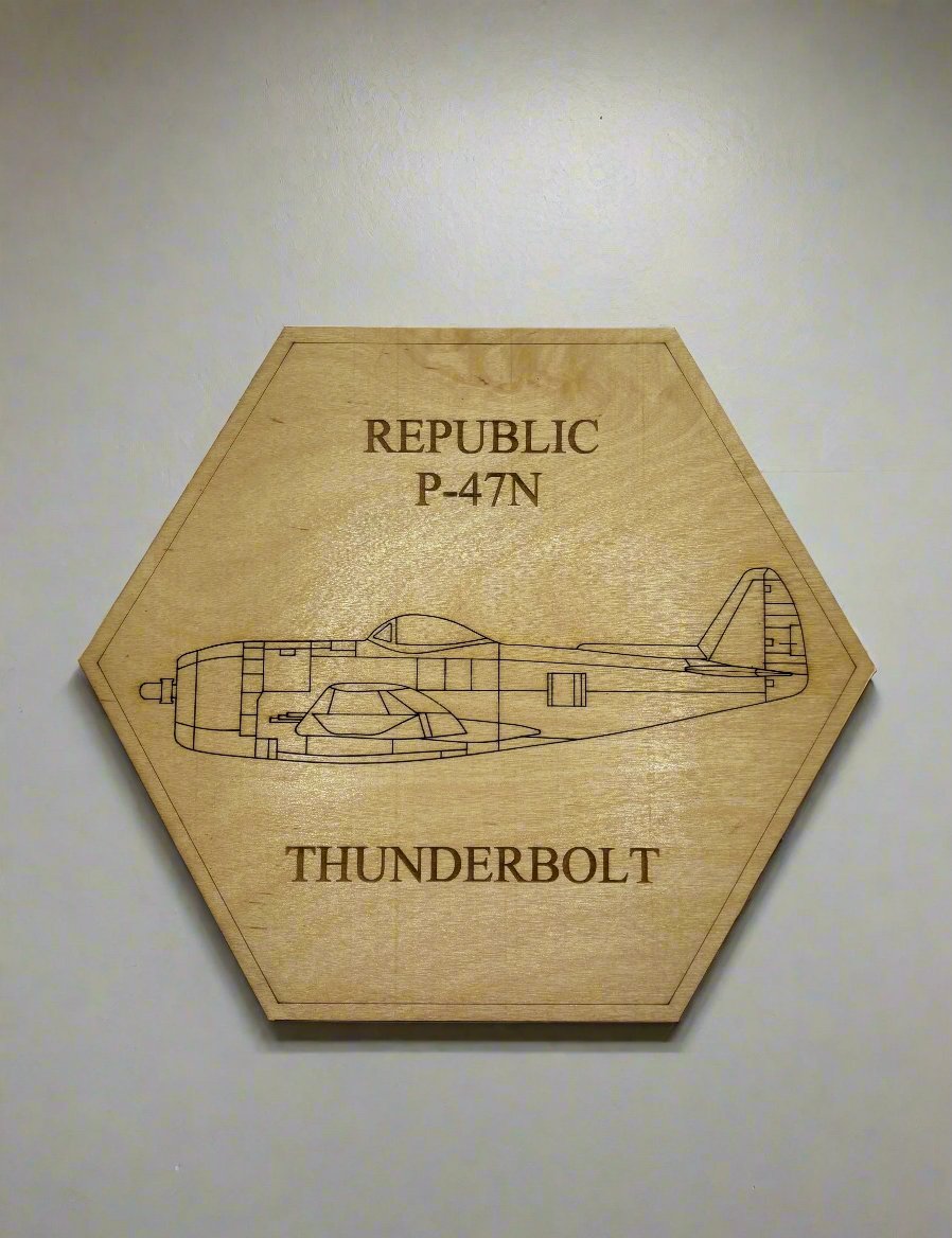 World War II American Airplane Fighter Collection Wall Art (Set of 6)