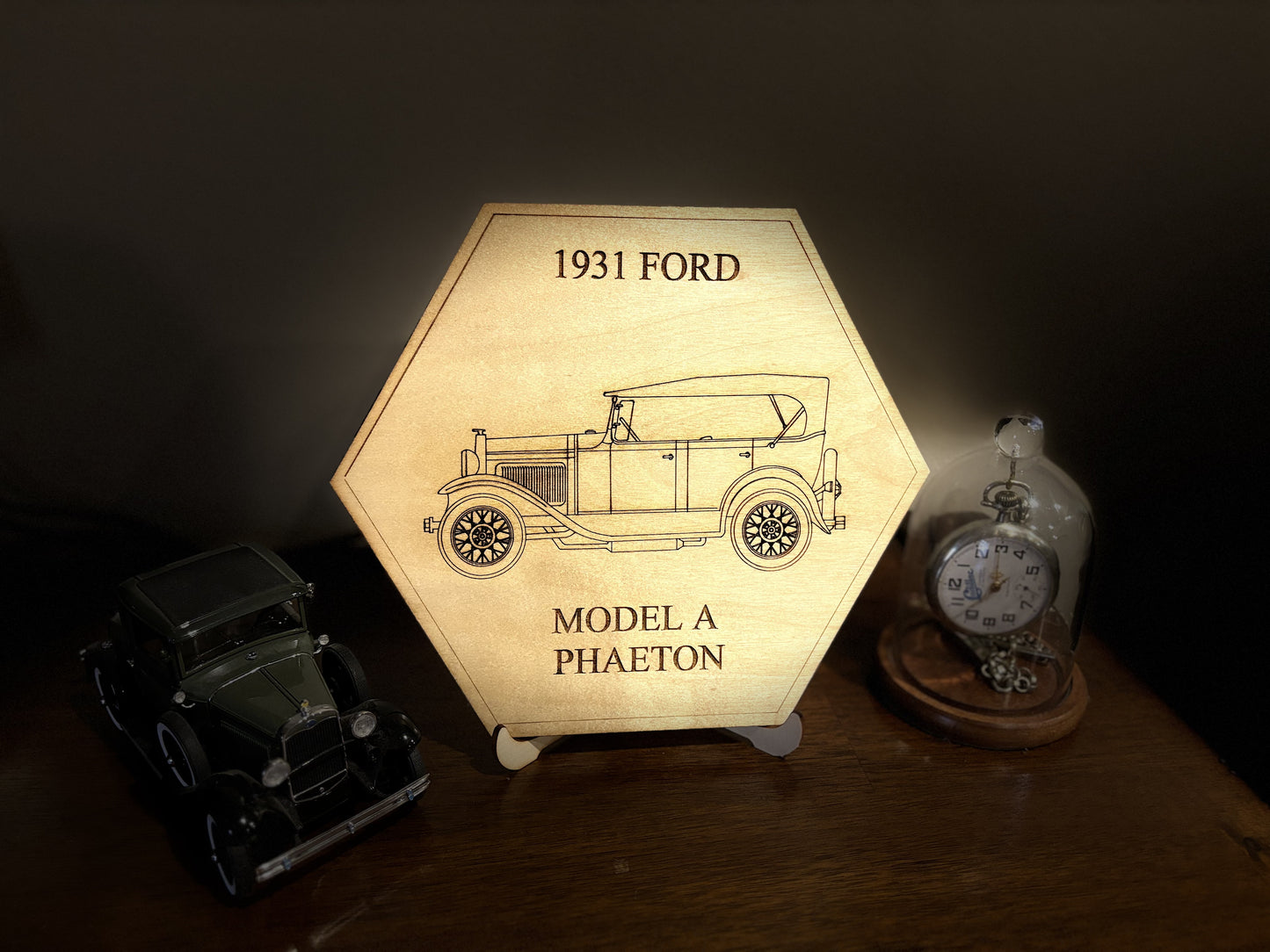1928, 1929, 1930, 1931 Ford Model A Display or Wall Art (1 piece)