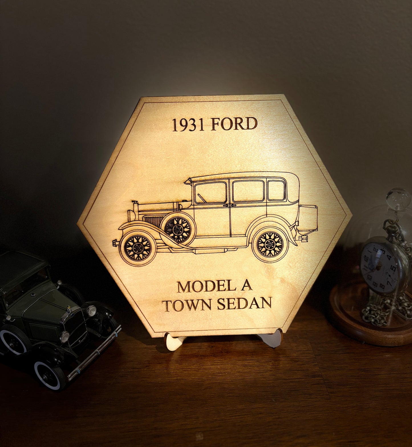 1928, 1929, 1930, 1931 Ford Model A Display or Wall Art (1 piece)